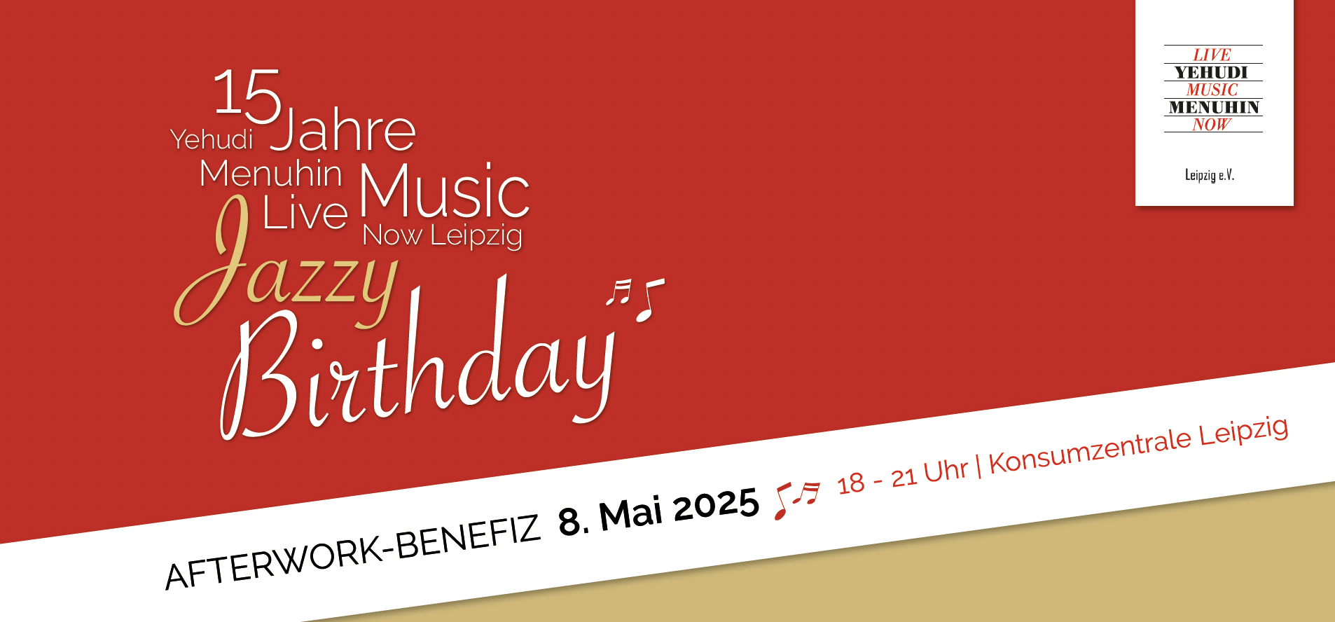Einladung Jazzy Birthday Benefiz